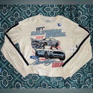 NWT Ford Mustang long sleeve TShirt Top Tee